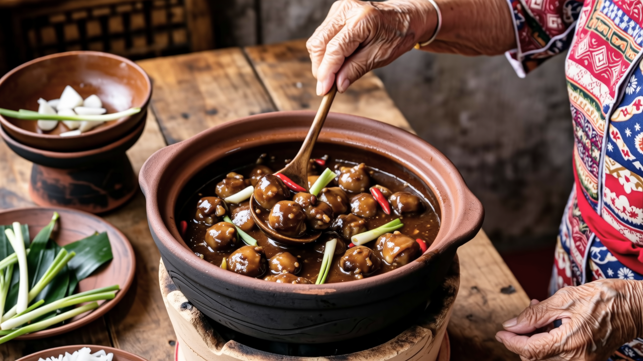 Rendang Kerang Picante: Prato Raro que está sendo Esquecido