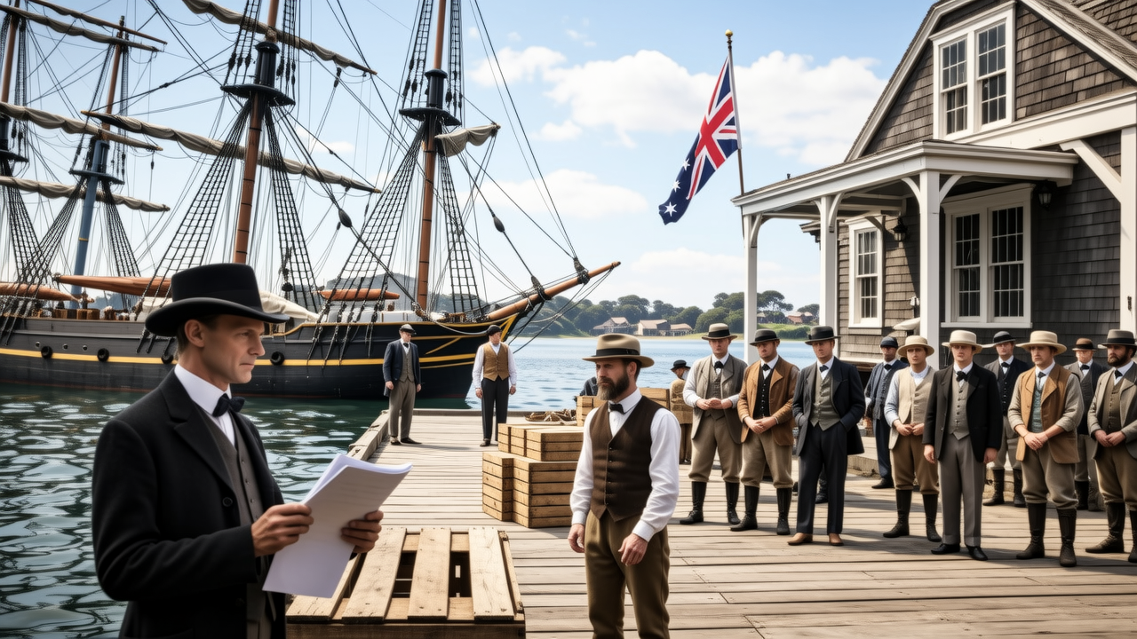 1850: O Ano Pivot da Austrália em Direção à Independência