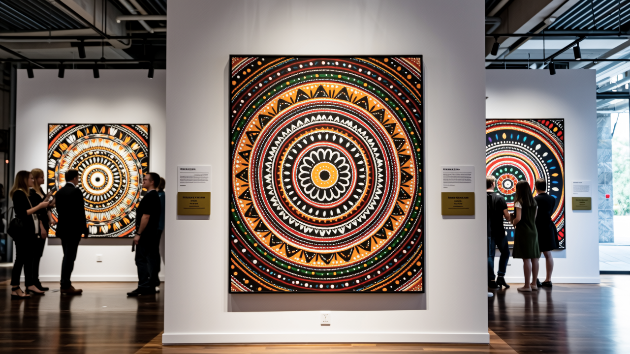 Seni Kontemporer Aborigin Australia di Pentas Dunia: Dari Pasir ke Galeri Antarabangsa