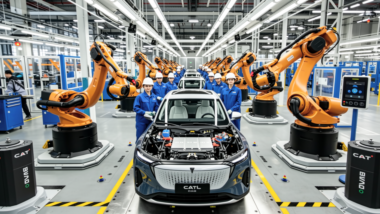 Revolusi EV China: BYD dan CATL Mendominasi Rantaian Bekalan Kenderaan Elektrik Global