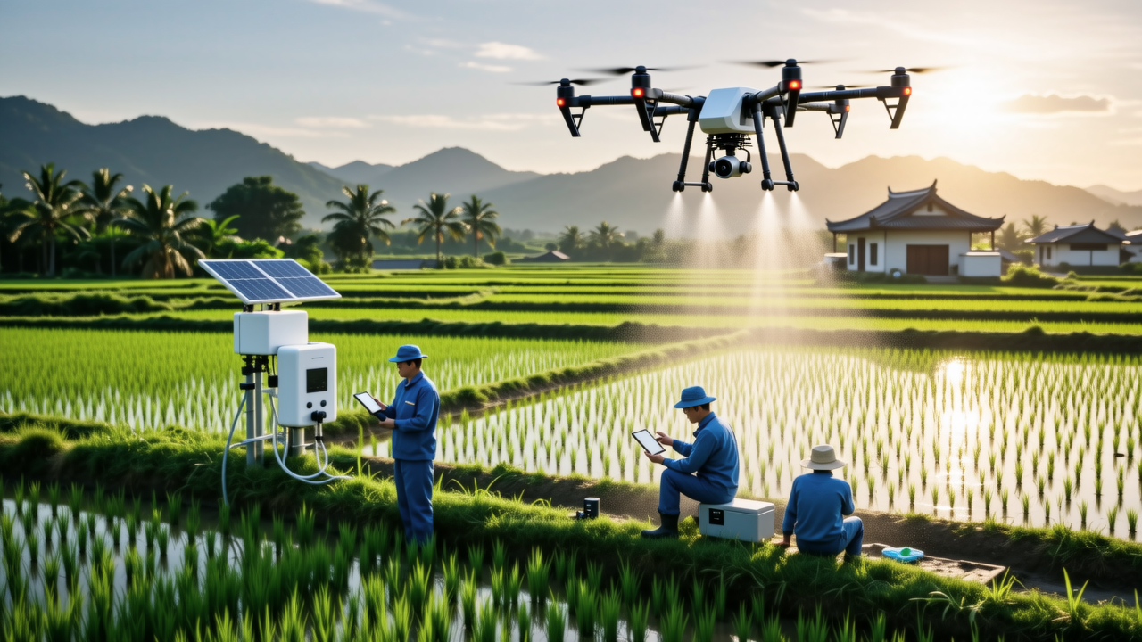 Revolusi Pertanian Pintar China: 'Smart Farming' Menggunakan AI untuk Suapkan 1.4 Bilion Rakyat