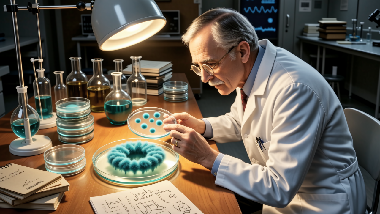 🔬 Fakta Sains #20: Antibiotik Pertama Ditemui Secara Kebetulan Oleh Penicillin Kulat pada 1928