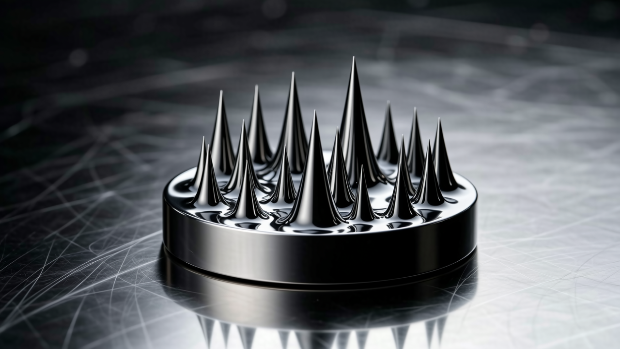 🔬 Fakta Sains #30: Cecair Magnet (Ferrofluid) Boleh Dimanipulasi Sepenuhnya dengan Magnet