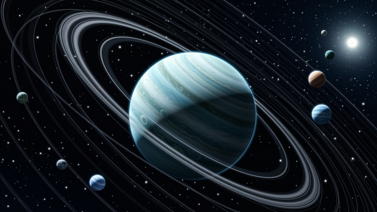 🔬 Fakta Sains #31: Musim di Uranus Berlangsung Selama 21 Tahun Bumi