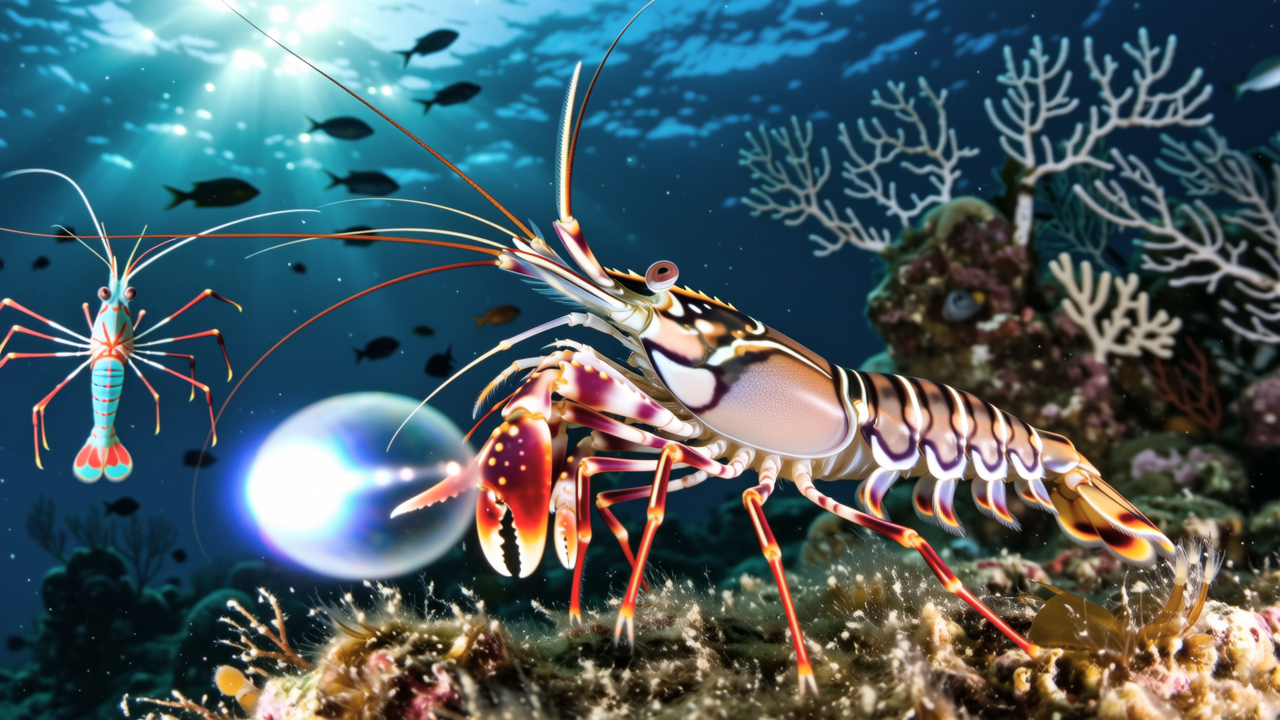 🔬 Fakta Sains #35: Udang Pistol Memburu dengan Gelembung Plasma yang Lebih Panas dari Matahari