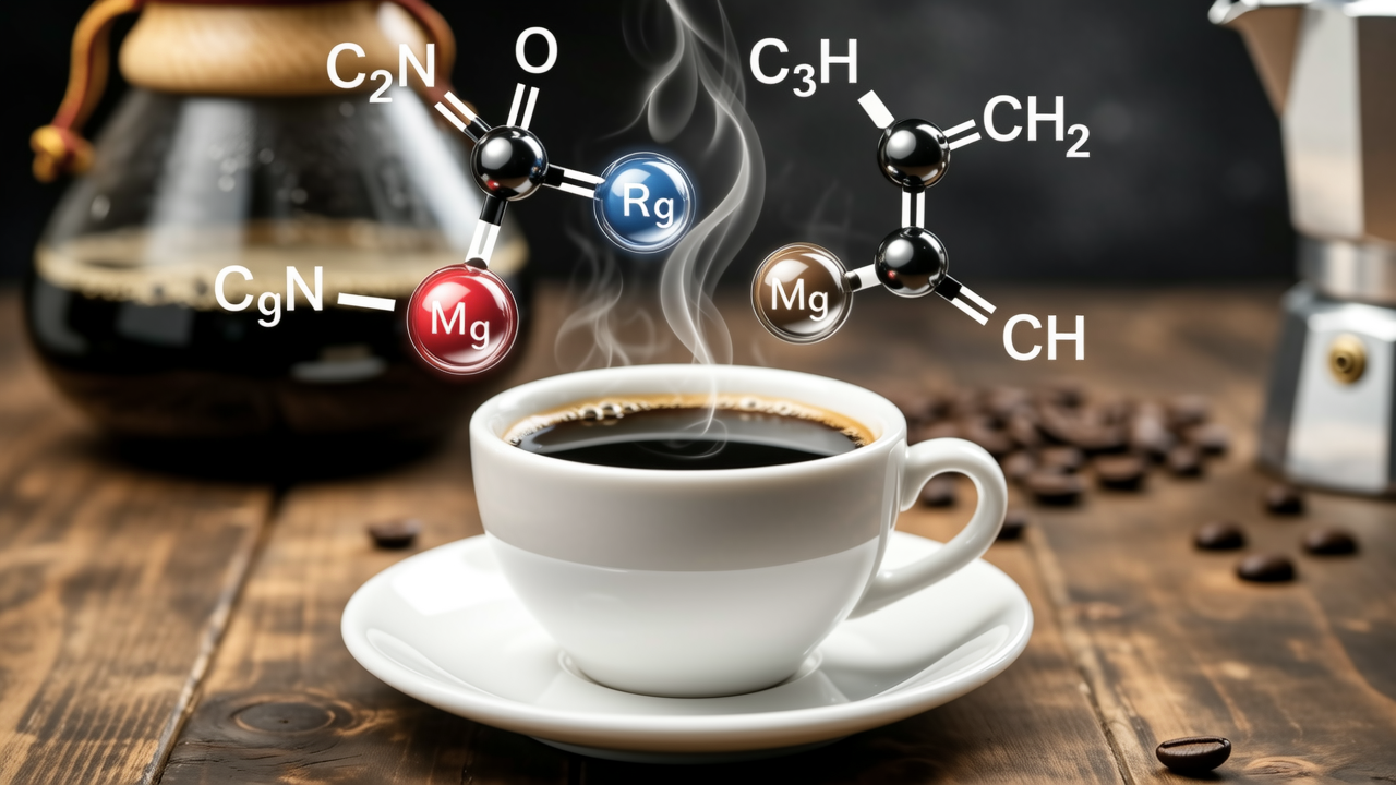 🔬 Fakta Sains #71: Kopi Hitam — Laboratorium Kimia dalam Cawan Anda