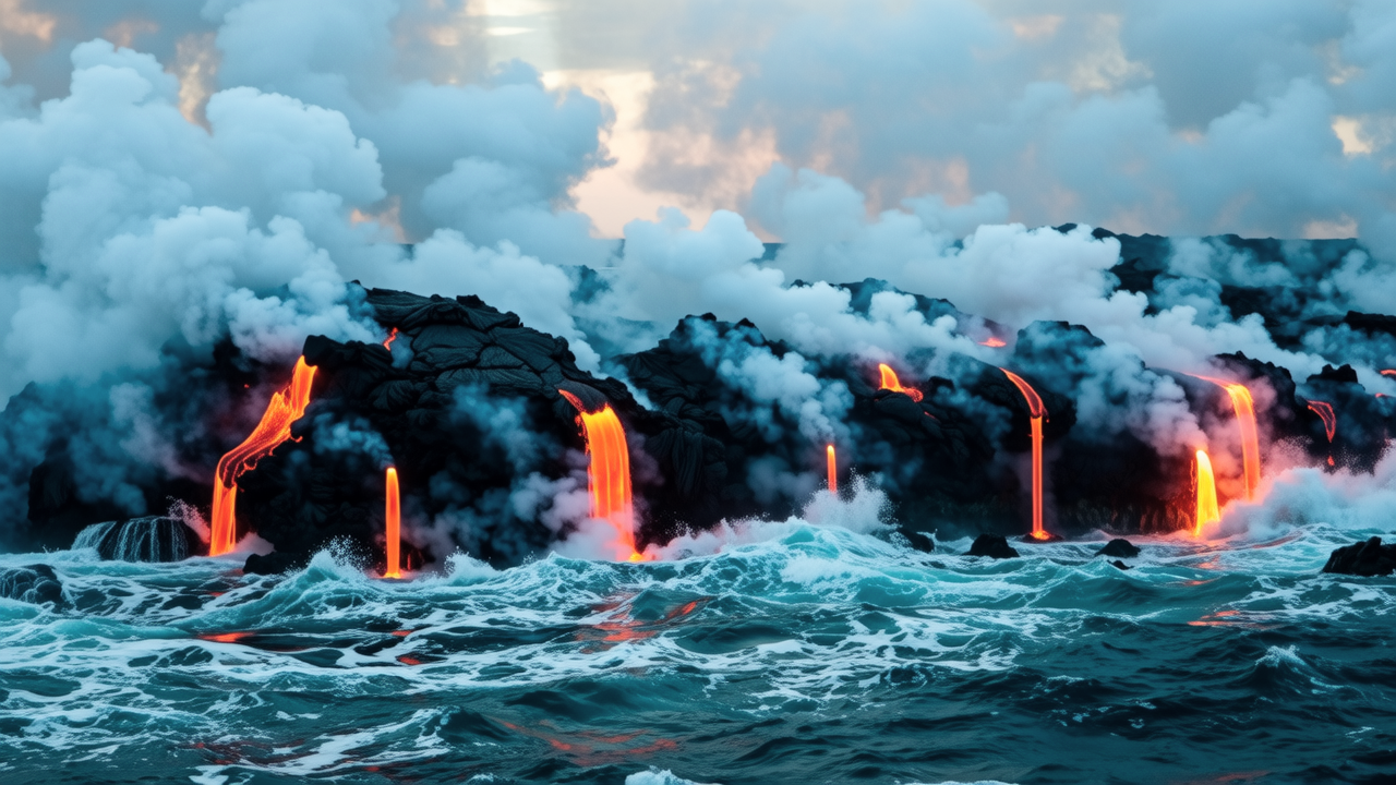 🔬 Fakta Sains #80: Magma dan Lava — Perjalanan Batuan Cair dari Perut Bumi