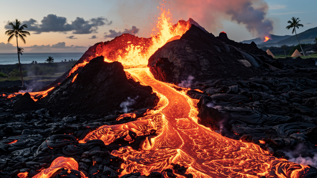 🔬 Fakta Sains #105: Lava dan Magma: Perbezaan yang Menentukan antara Cairan Bumi di Dalam dan di Luar