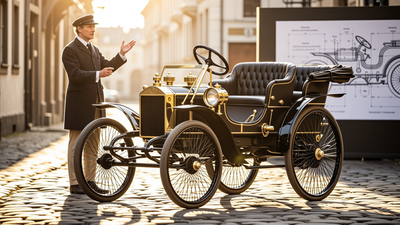 Revisiting 'Motorwagen': The Inspiring Story of the World's First Lorry Invented by Karl Benz