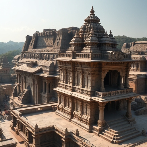 Kailasa Temple: Pahatan Negeri dari Batu J殷tuh Abad Ke-8